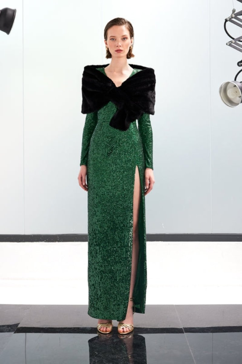 Estola de pelo lisa Carla