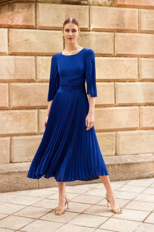 Vestido de fiesta plisado